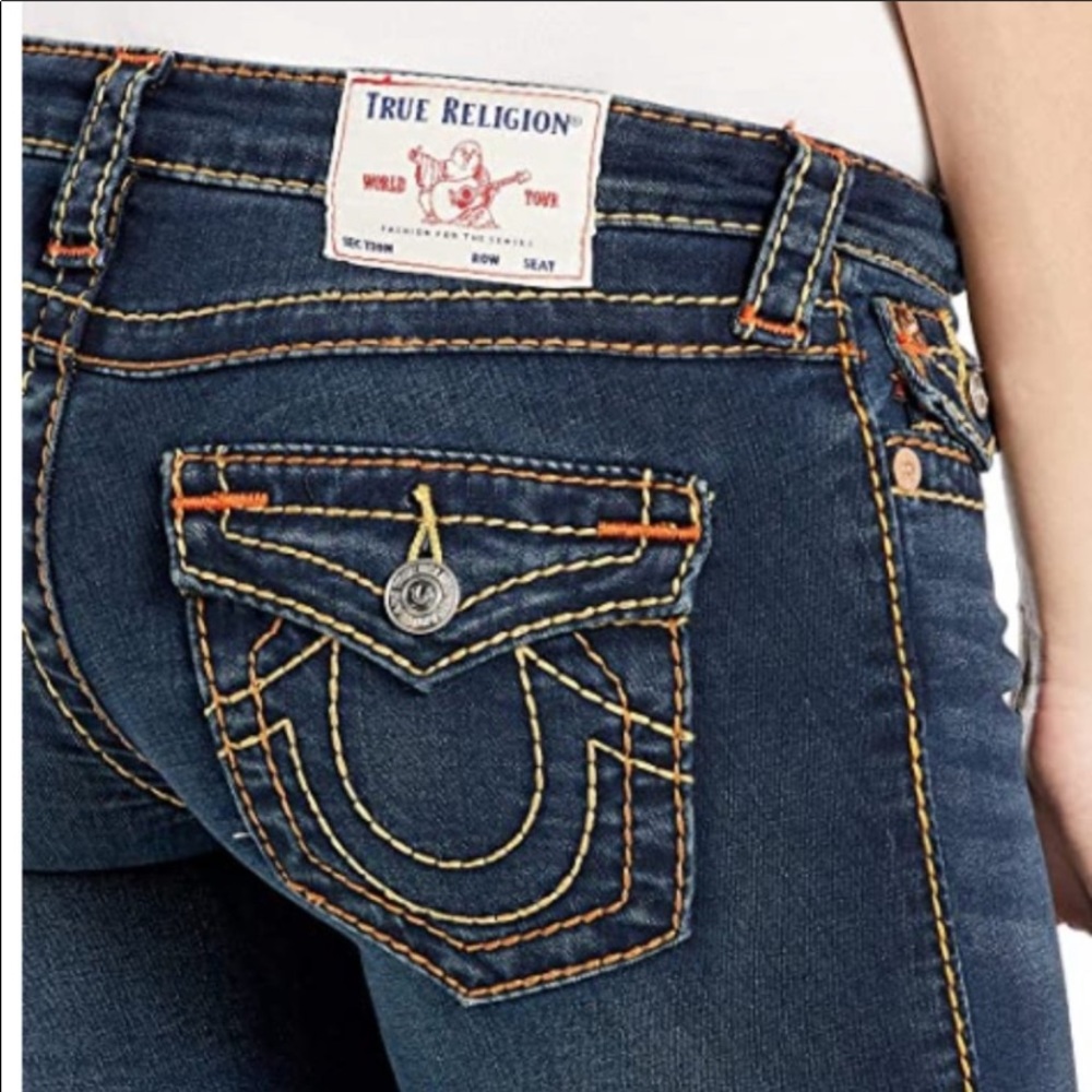 True Religion Women's Low Rise Jeans Size 32